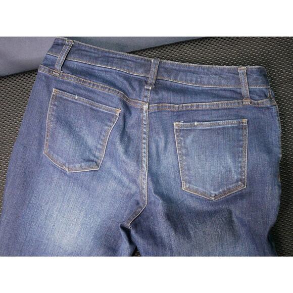 Who What Wear Medium Rise Straight Leg Denim Jean Pants Size 10 / Inseam 26 - Picture 4 of 5